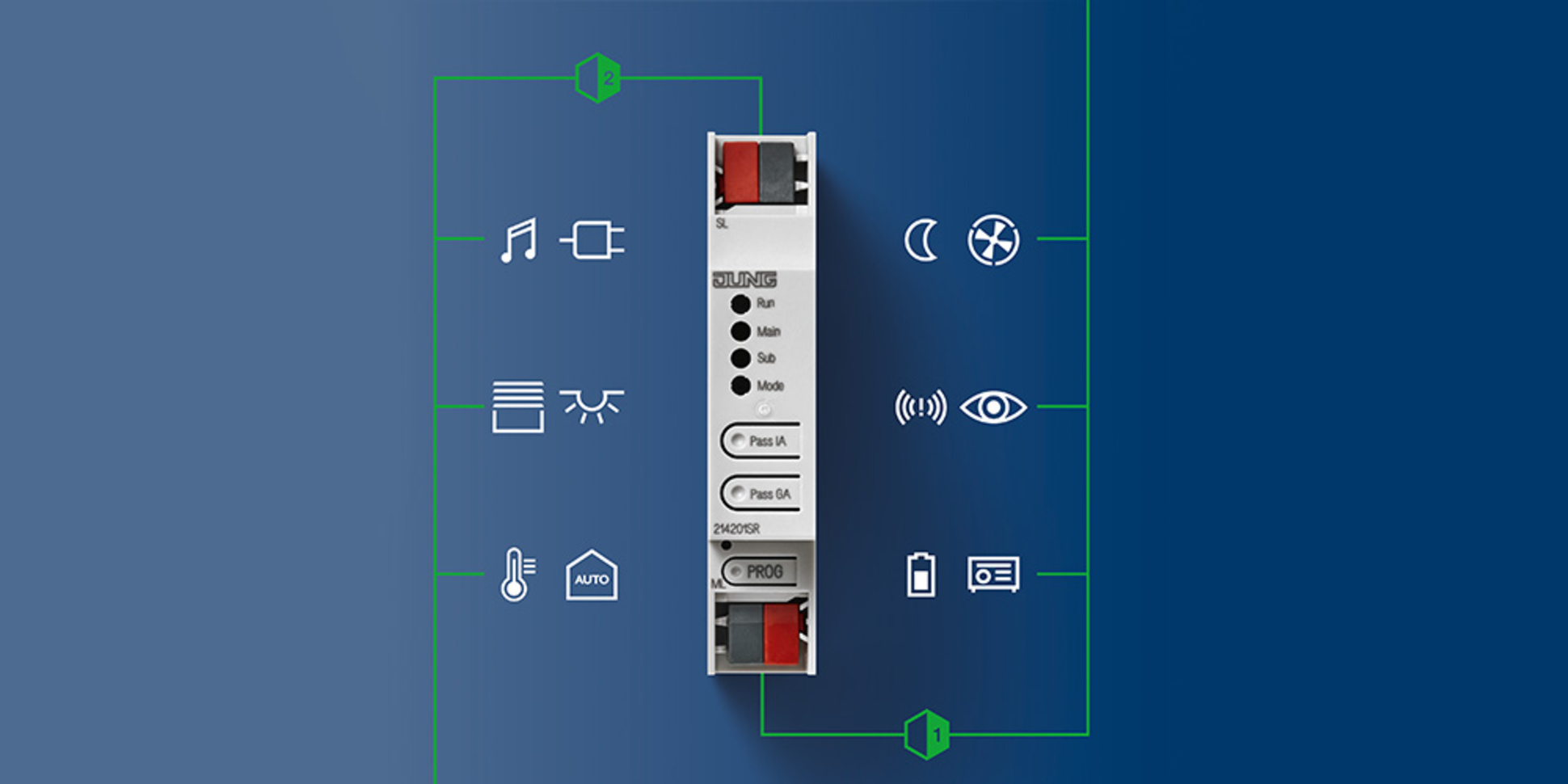 KNX Bereichs- und Linienkoppler bei WSB-Weintraub Smart Buildings GmbH in Ludwigsau