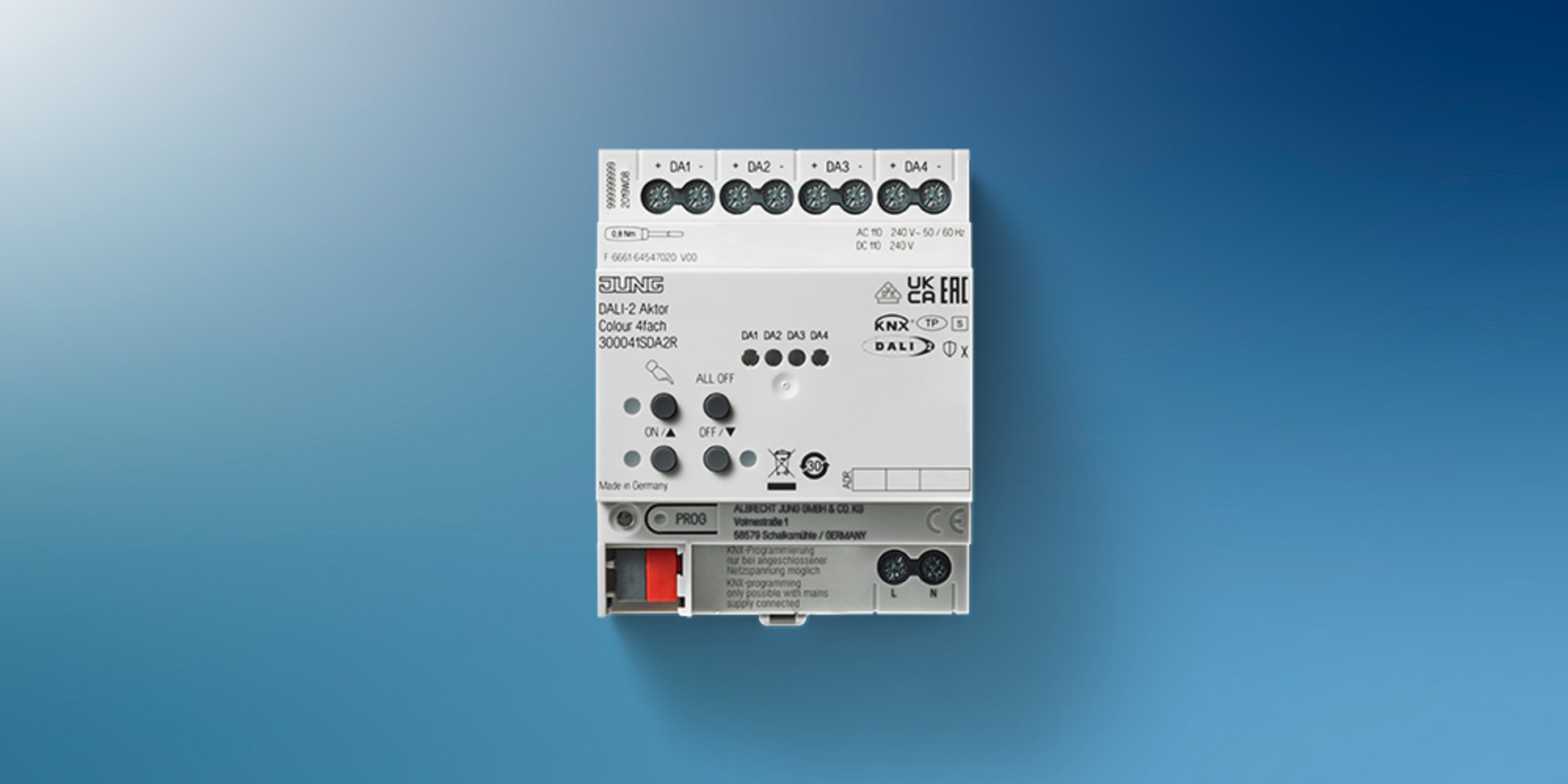 KNX DALI 2 Gateway Colour bei WSB-Weintraub Smart Buildings GmbH in Ludwigsau